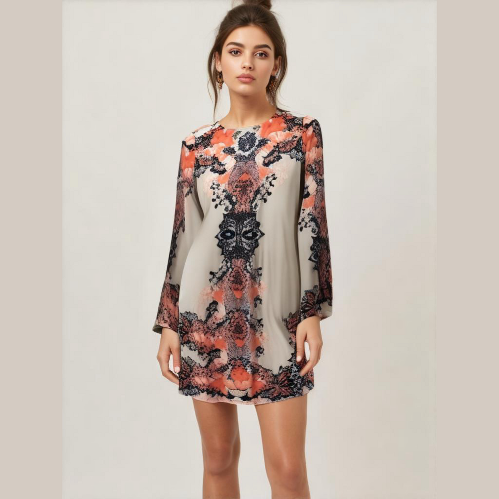 Style & Company XS peach and blue color mini